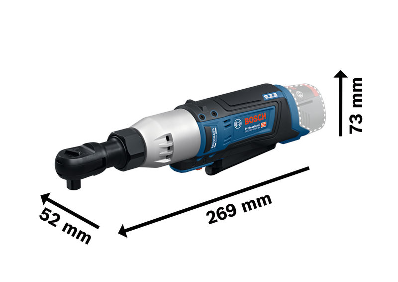 BOSCH Akku-Ratschenschrauber GRC 12V-60 SN BOSCH Akku-Ratschenschrauber GRC 12V-60 SN