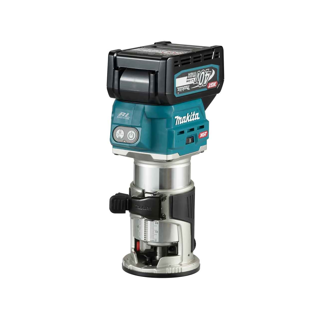 MAKITAAkku-Multifunktionsfräse RT001GM205 40V max. / 4,0 Ah, 2 Akkus + Ladegerät im MAKPAC MAKITAAkku-Multifunktionsfräse RT001GM205 40V max. / 4,0 Ah, 2 Akkus + Ladegerät im MAKPAC