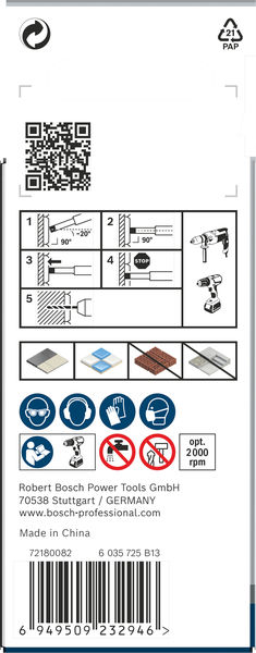 BOSCH PRO Ceramic dry Bohrer-Set, 6 x 66, 6 x 66, 8 x 66 mm, 3-tlg. BOSCH PRO Ceramic dry Bohrer-Set, 6 x 66, 6 x 66, 8 x 66 mm, 3-tlg.