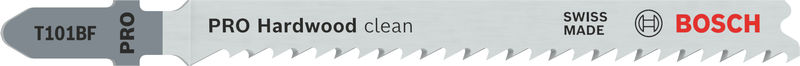 BOSCH PRO Hardwood clean T101BF Stichsägeblatt, 100 mm, 3-tlg.